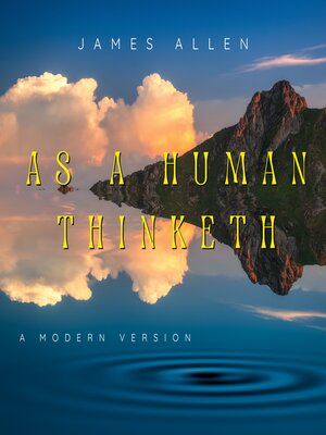 cover image of As a Human Thinketh
